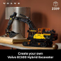LEGO ® Technic 42215 Набор гибридных экскаваторов Volvo EC500 в подарок для взрослых