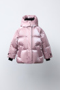Zara МЕТАЛЛИЗИРОВАННЫЙ, ВОДОНЕПРОНИЦАЕМЫЙ И ВЕТРОЗАЩИТНЫЙ ПУХОВИК С 80% ПУХОМ И 20% ПЕРЬЯМИ, СИСТЕМА RECCO®, ЛЫЖНАЯ КОЛЛЕКЦИЯ 495669900-140-24