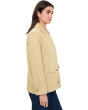 Barn Jacket With Embellished Collar