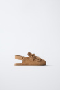 Zara КОЖАНЫЕ БОСОНОЖКИ 520942008-105-19
