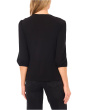 Twist Keyhole 3/4 Sleeve Knit Top