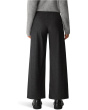 Melange Felted Wool Jersey Full Wide Pants