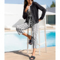 Heine Рубашка м. Глянцевая надпись, белый-черный