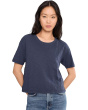 Shrunken Boxy Crew Neck Short Sleeve Tee