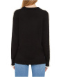 Ruffled Down Sweater