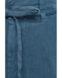 Meg - Linen Wide Leg Pants with Seam Pocket