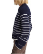 Placed Stripe Gina Charm Polo