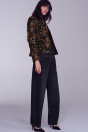 ZW COLLECTION CURVED STRAIGHT JEANS MIT NIEDRIGER LEIBHoHE Schwarz