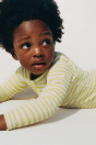 Zara 1-6 ЛЕТ/ КУПАЛЬНИК В ПОЛОСКУ С ТЕКСТУРОЙ лайма