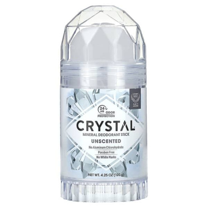 CRYSTAL, минеральный дезодорант-карандаш, без запаха, 120 г (4,25 унции)