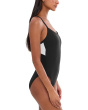 Solid Racerback One-Piece Swimsuit