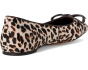 Deco Bow Downtown Leopard Haircalf Flat