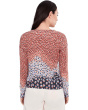 Petite Blue Dahlia Sweater