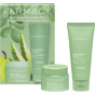 Farmacy Beauty Очищающий зеленый чистый нежный двойной очищающий дуэт Очищающий бальзам без отдушек 30 мл + нежное кремообразное очищающее средство без отдушек 50 мл - 1 шт.
