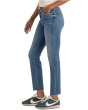 Reese High-Rise Fab Ab Ankle Straight Raw Hem