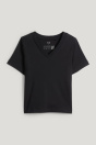 C&A Футболка с V-образным вырезом - Slim Fit 2249636 черный