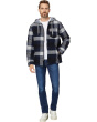 Cotton Plaid Quilted Puffer