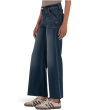 Meg High-rise Porck Chop Front Pockets Wide Leg Raw Hem