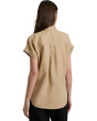 Linen Dolman-Sleeve Shirt