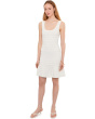 Pointelle Square Neck Sleeveless Dress