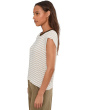Tanya Power Shoulder Tee