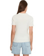 Ruffle Trim Sweater Tee