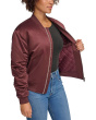 Fashion Bomber with Ruching on Sleeves