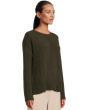 Organic Cotton Fluff Crew Neck Sweater