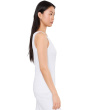 Organic Cotton Stretch Rib Scoop Neck Slim Tank