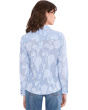 Sky Striped Jacquard Top