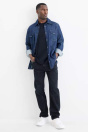 C&A Прямые джинсы 2251189 темно-синего цвета