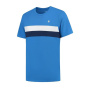 K Swiss Мужская футболка KS Core Team в полоску с круглым вырезом и коротким рукавом для выступлений