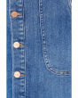 Denim Skirt In Vintage White