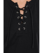 Lace-Up Timeless Tee