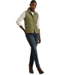Quilt Vest W Crest 22"