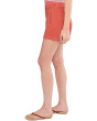Mid-Rise Trouser Shorts with Elastic Back Waistband