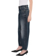 Darted Barrel Leg Jeans in Danver Wash