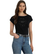 Sequined-Crest Cotton Jersey Tee