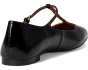 The Mylie T-Strap Flat in Leather