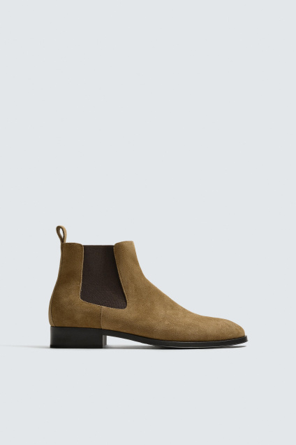 Zara КОЖАНЫЕ БОТФОРТЫ ЧЕЛСИ 495669697-700-39