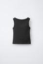 Zara СПЛОШНОЙ ЦВЕТНОЙ МОДАЛЬНЫЙ ТОП 511051453-807-7