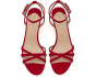 Kendyl Kitten-Heels Suede Sandals
