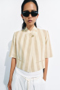 Zara УКОРОЧЕННЫЙ ПИДЖАК С КОРОТКИМИ РУКАВАМИ ZW COLLECTION 545465850-075-1
