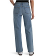Selena Baggy Low Rise Straight Leg Clean Hem