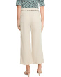 Eliot Wide Leg Rumba Linen Belted Crop Pants