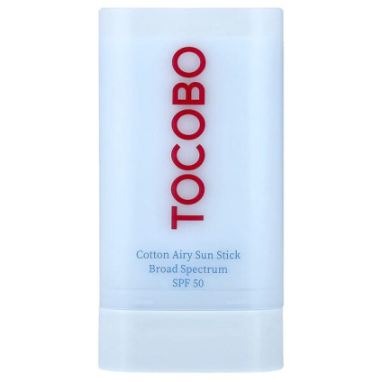 Tocobo, солнцезащитный стик, из хлопка, SPF 50, 19 г (0,67 унции)