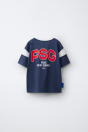 Zara Синяя ФУТБОЛКА С ПРИНТОМ PSG ®