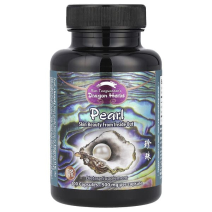 Dragon Herbs, жемчуг, 500 мг, 100 капсул