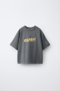 Zara Футболка С антрацитовым принтом COLDPLAY
