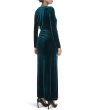Velvet Long Sleeve Maxi
